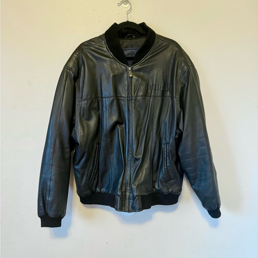 Vintage Michigan University Bomber Jacker